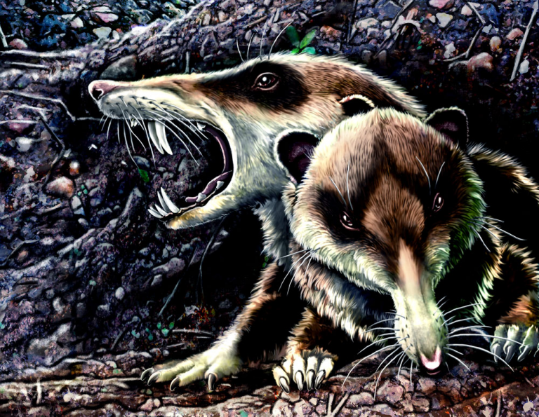 Ilustração do 'Cronopio dentiacutus'