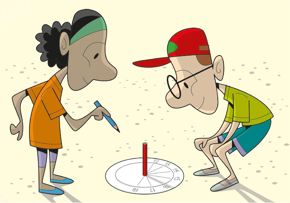 Que horas são? Pergunte ao Sol!